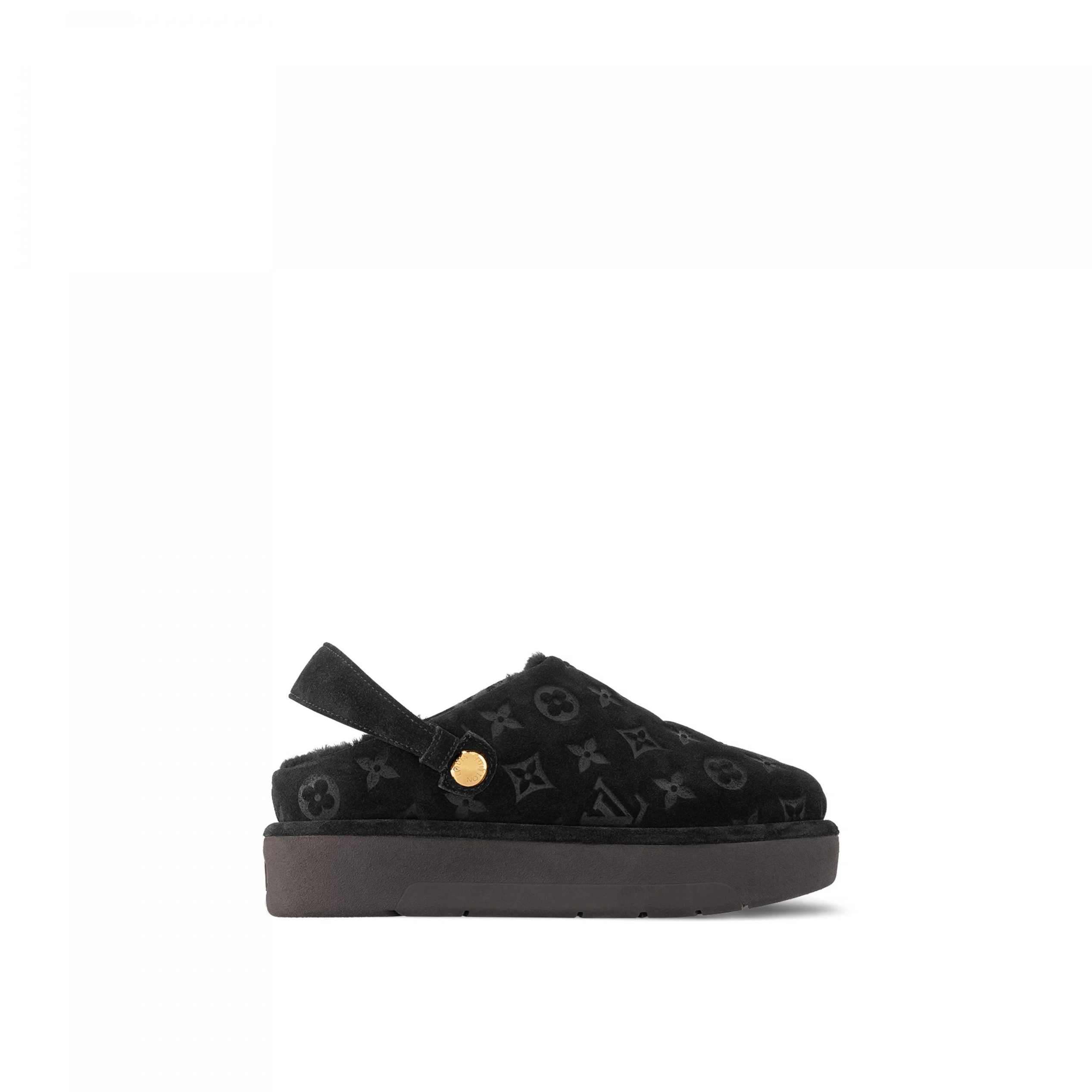 Louis Vuitton Aspen Platform Clog Black 1ACHW9