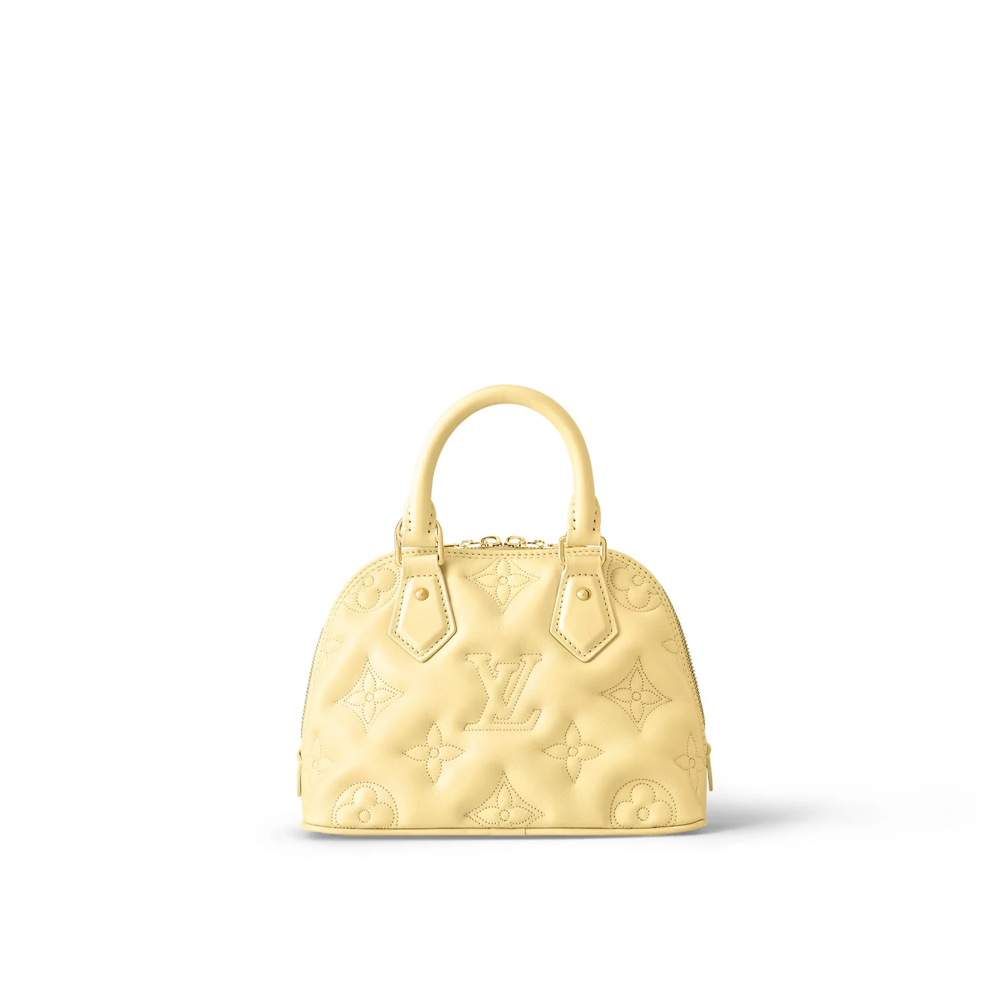 Replica bags lv Louis Vuitton Banana Yellow M59821 Alma BB