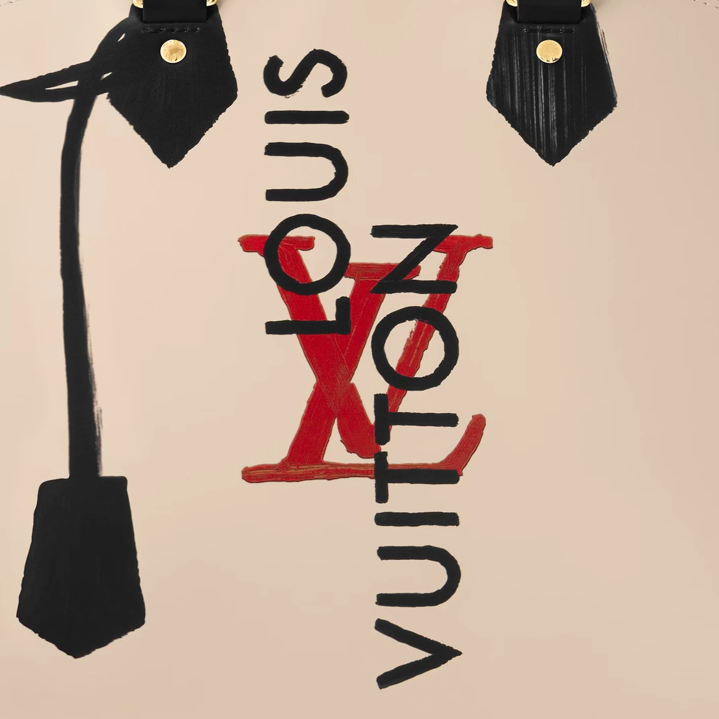 Replica bag Louis Vuitton Beige Black M23598 Alma GM