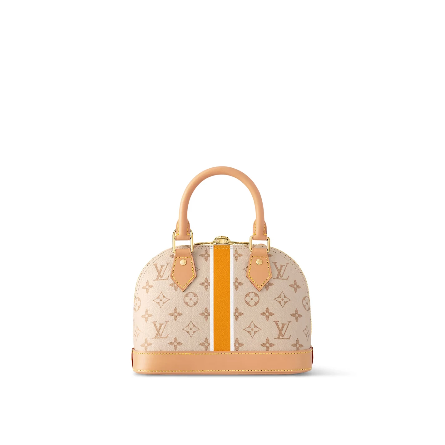 Lv belts replica Louis Vuitton Beige Ocher M23502 Alma BB