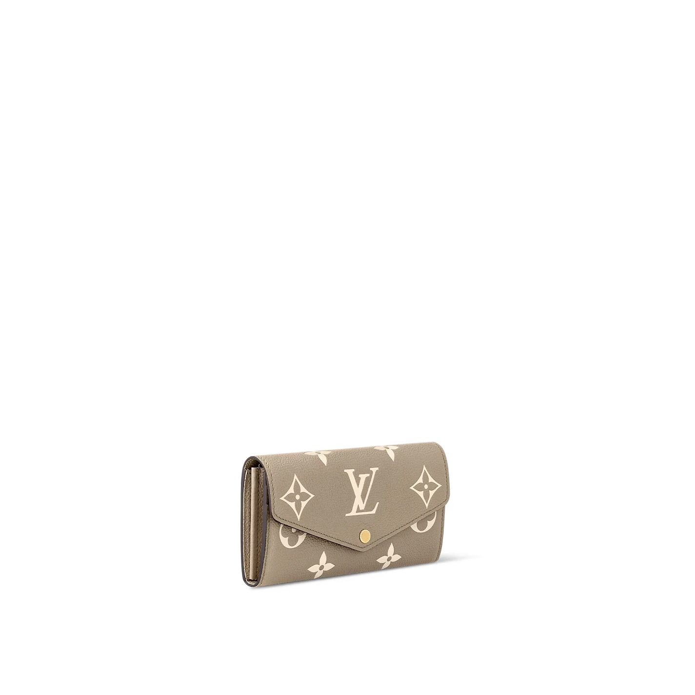 Replica bags Louis Vuitton Bicolor Monogram Empreinte Leather M81049 Sarah Wallet