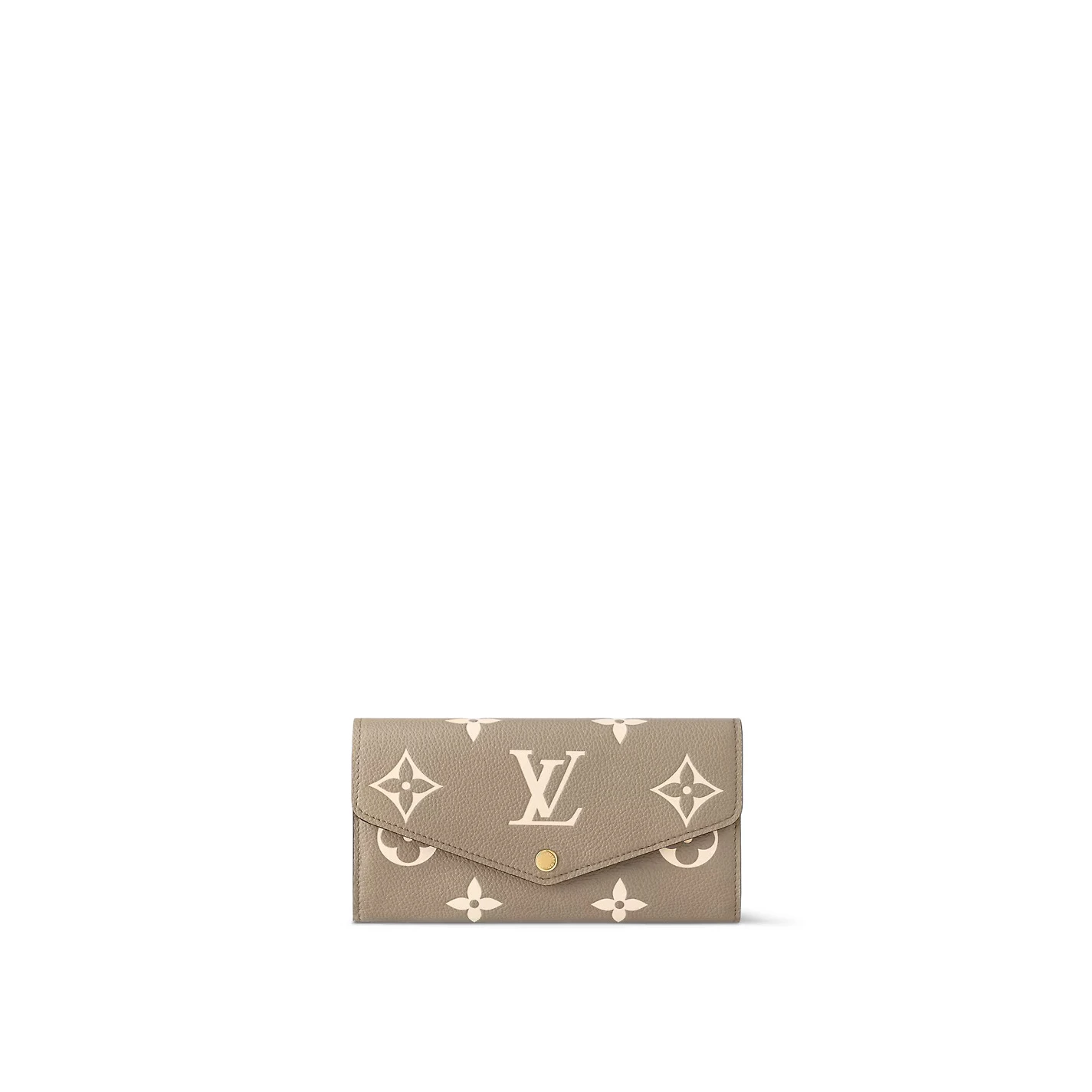 Louis Vuitton Bicolor Monogram Empreinte Leather M81049 Sarah Wallet