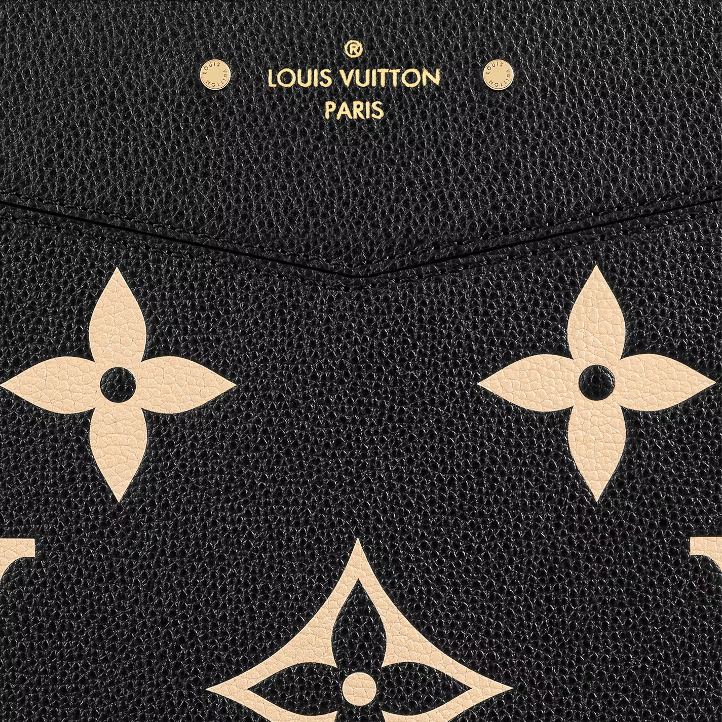 Louis vuitton locations Louis Vuitton Bicolor Monogram Empreinte Leather M81292 Daily Pouch