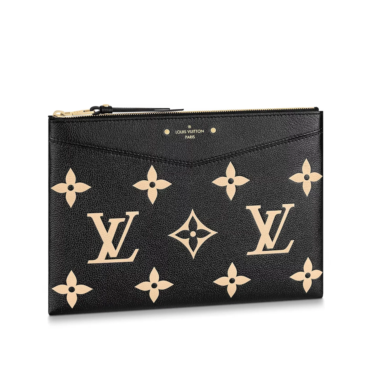 Louis Vuitton Bicolor Monogram Empreinte Leather M81292 Daily Pouch