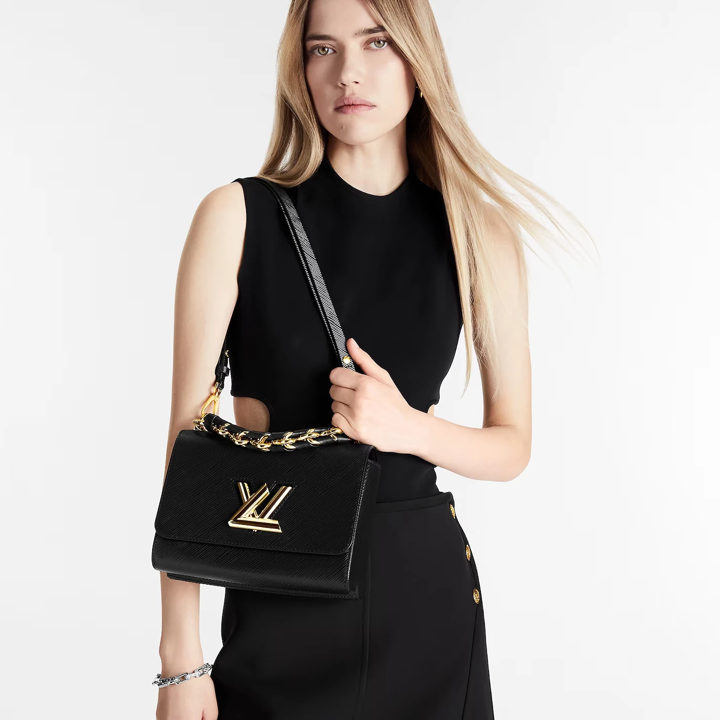 Louis vuitton locations Louis Vuitton Black M21772 Twist MM