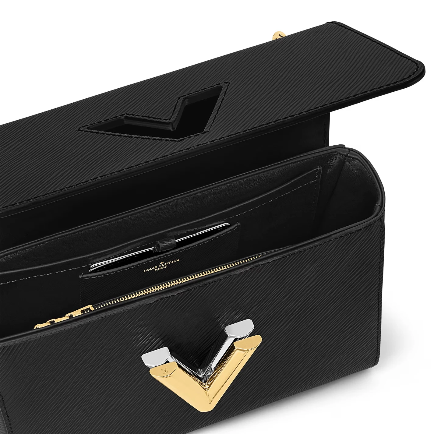 Replica bags Louis Vuitton Black M22773 Twist MM