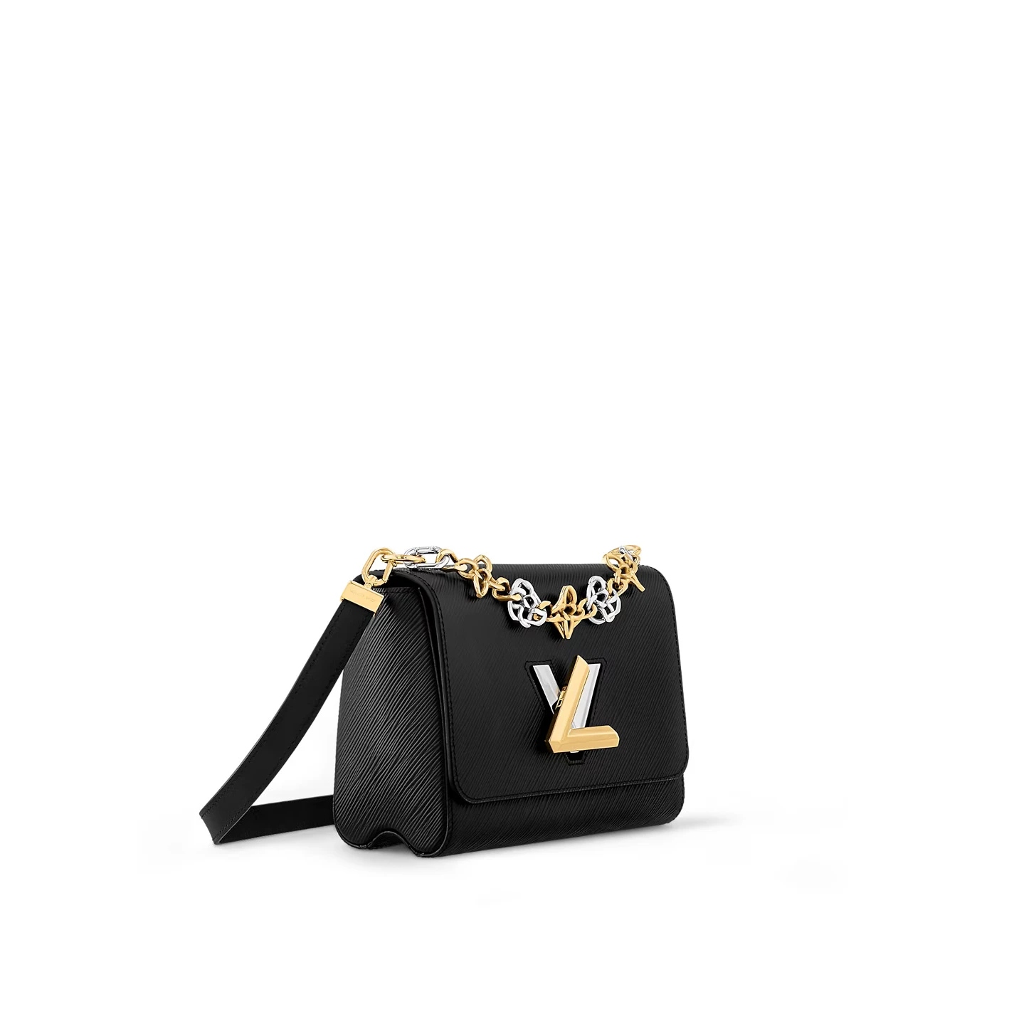Replica bags Louis Vuitton Black M22773 Twist MM