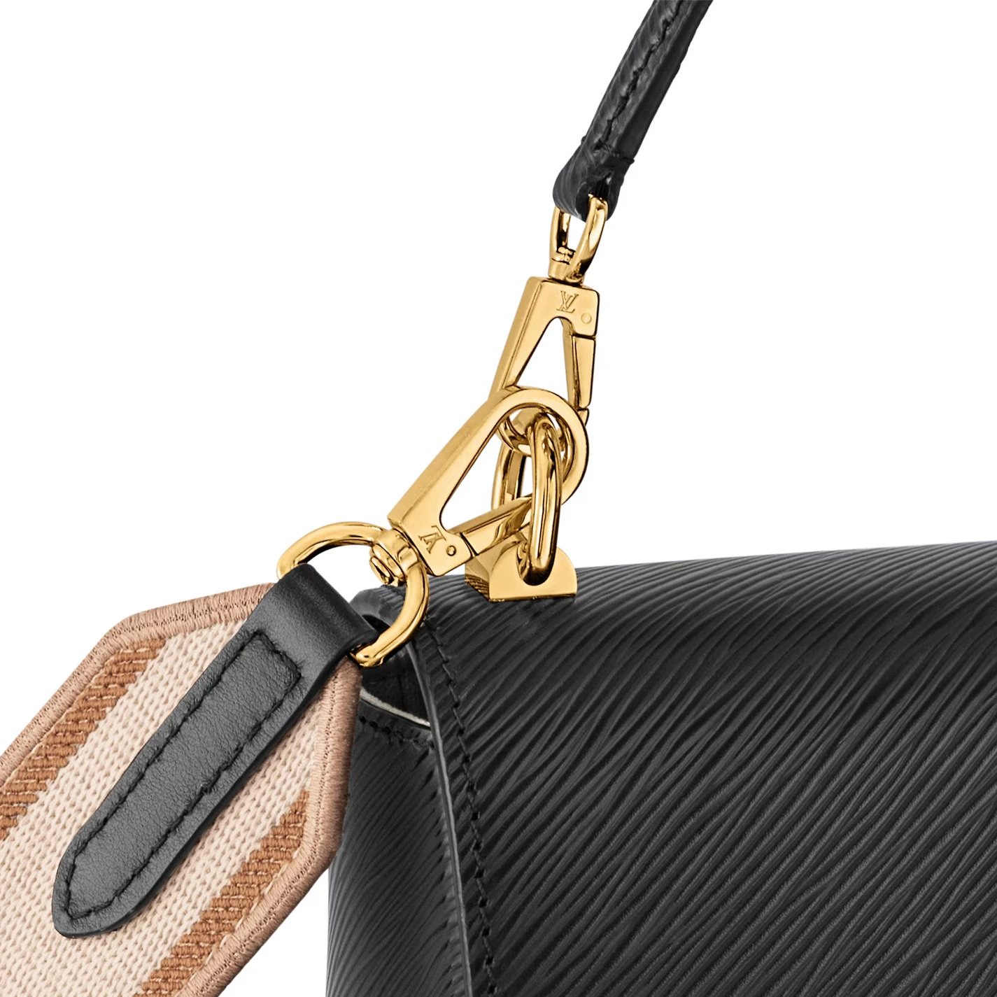 Lv belts replica Louis Vuitton Black M22782 Twist MM