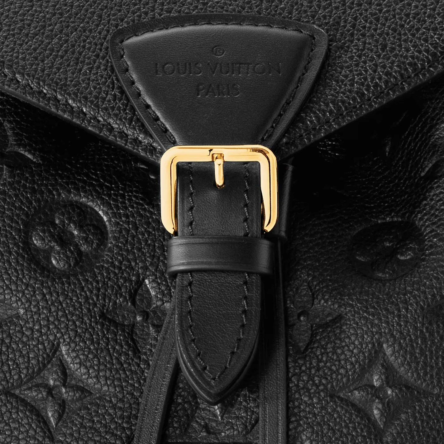 Replica bags lv Louis Vuitton Black M45205 Montsouris Backpack