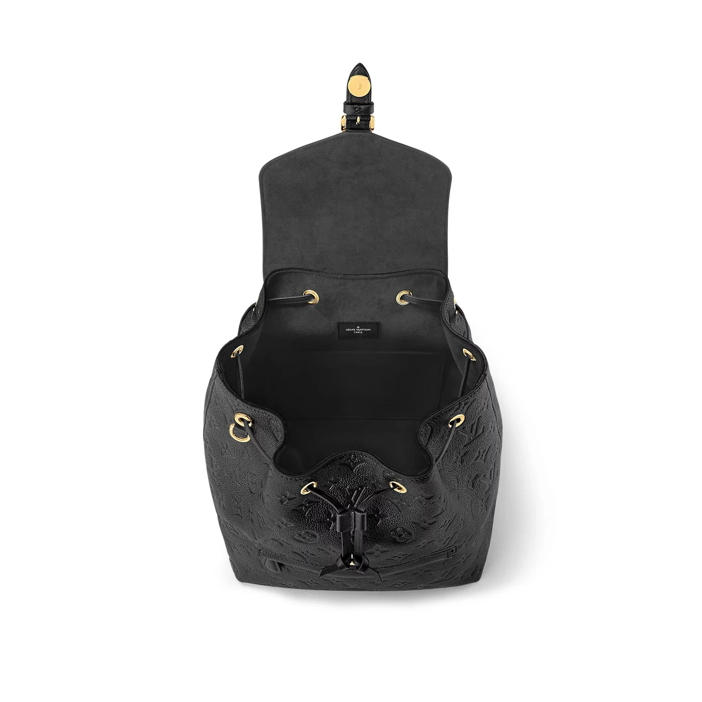 Replica bags lv Louis Vuitton Black M45205 Montsouris Backpack