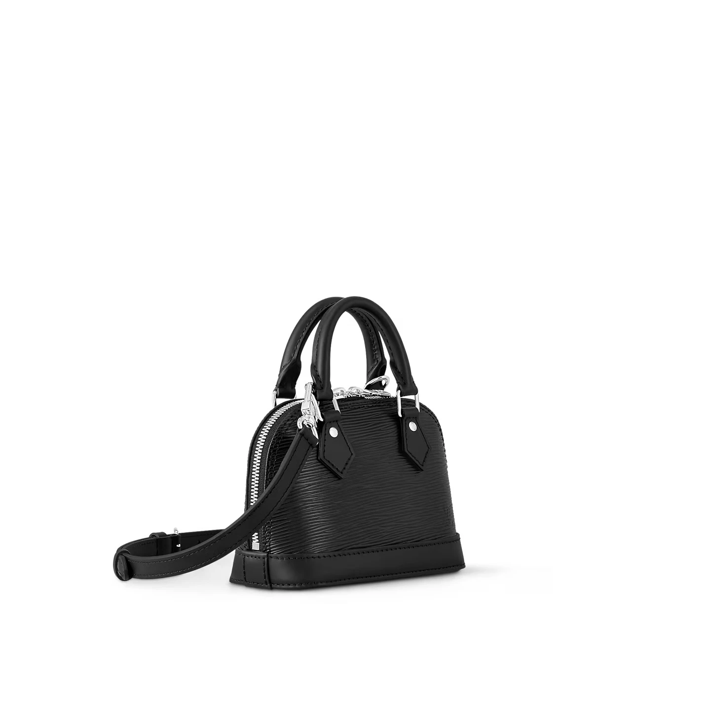 Replica bags Louis Vuitton Black M81945 Nano Alma