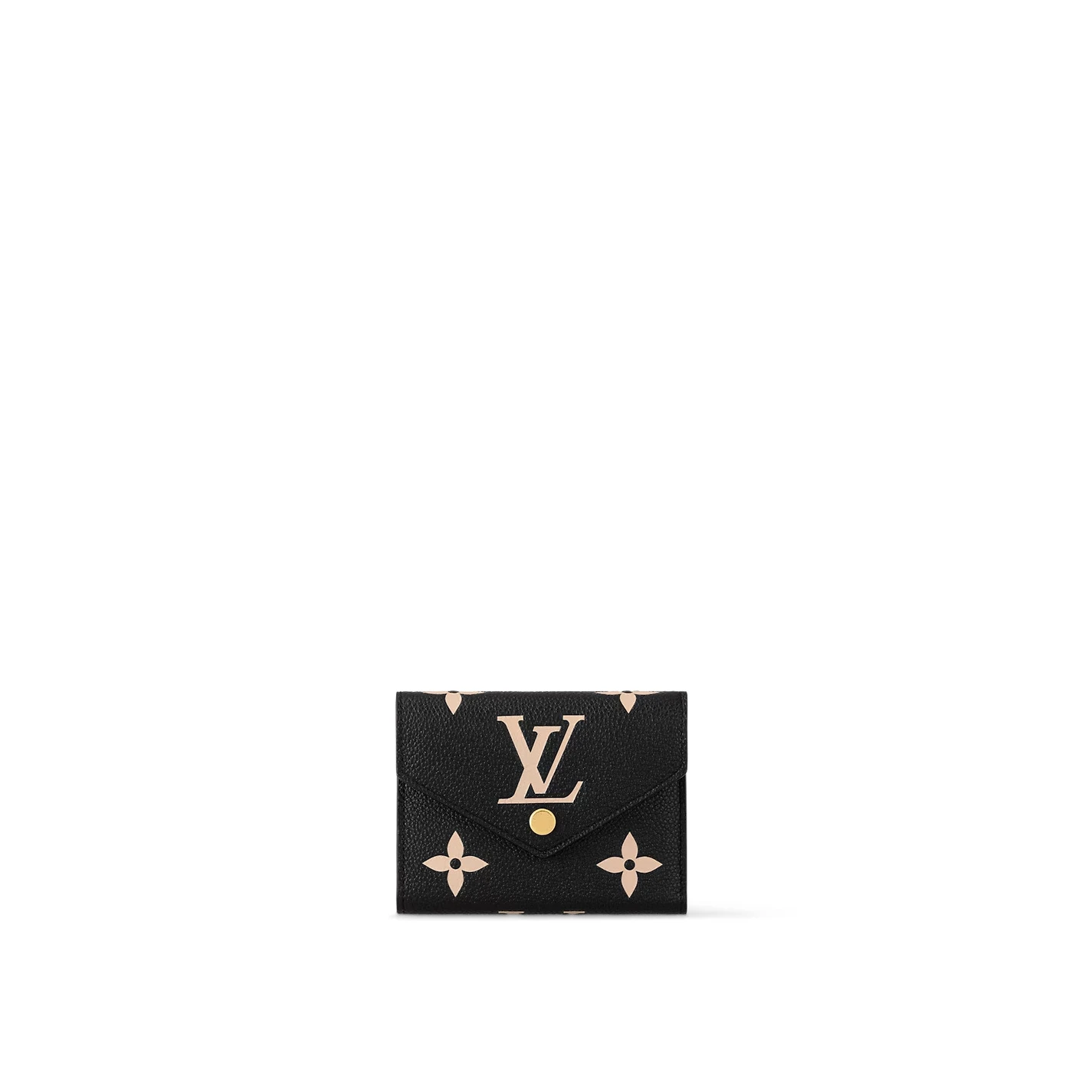 Louis Vuitton Black Beige M80968 Victorine Wallet