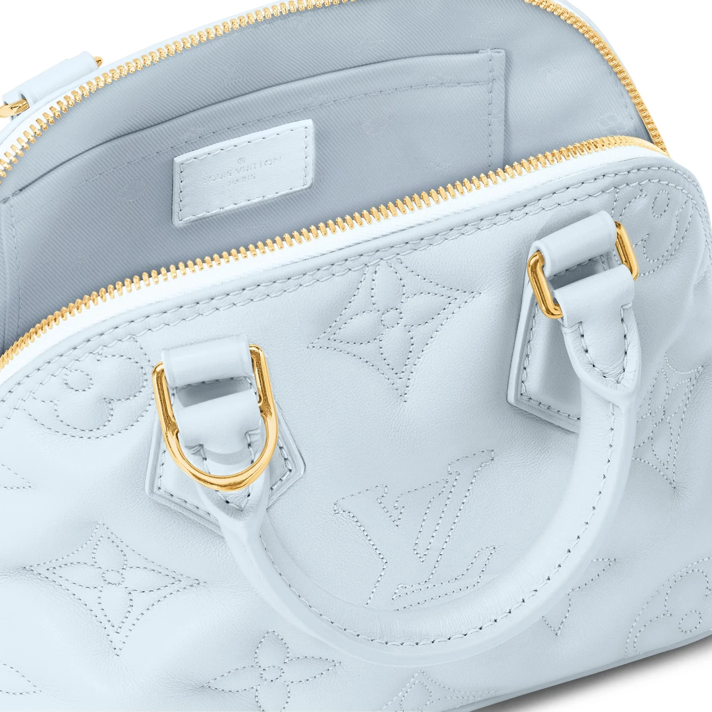 Louis vuitton locations Louis Vuitton Bleu Glacier Blue M59822 Alma BB