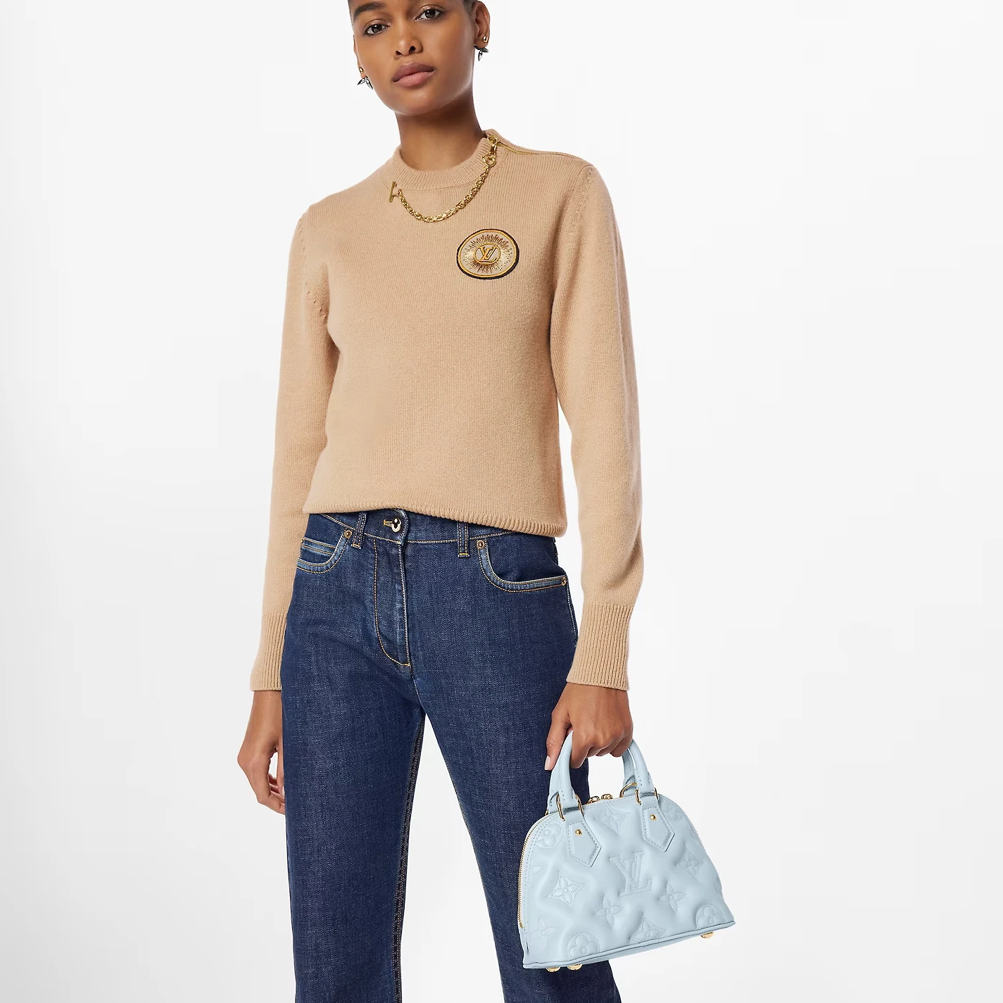 Louis vuitton locations Louis Vuitton Bleu Glacier Blue M59822 Alma BB
