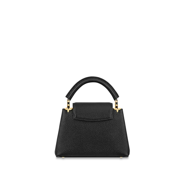 Top lv Louis Vuitton Capucines MINI White M23456 Black M56669 Orange M22863