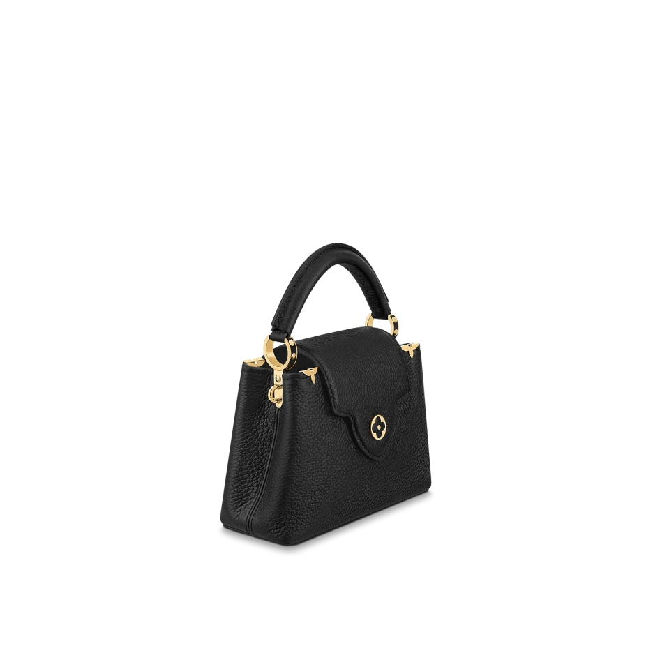 Top lv Louis Vuitton Capucines MINI White M23456 Black M56669 Orange M22863