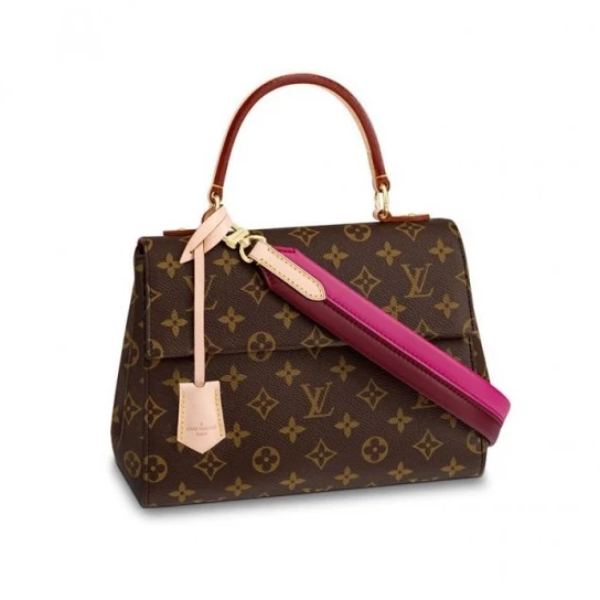Mythick Louis Vuitton Cluny BB Burgundy M44863 Pink M44267 Fuchsia M42738