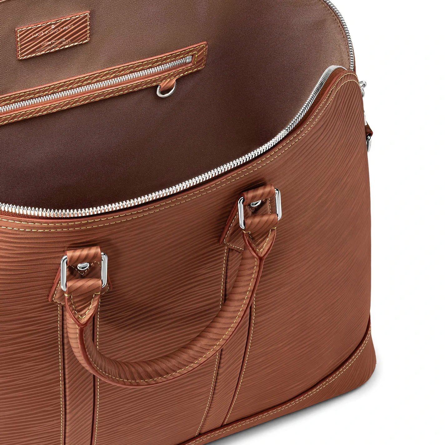Replica bags lv Louis Vuitton Cognac M23102 Alma Travel GM