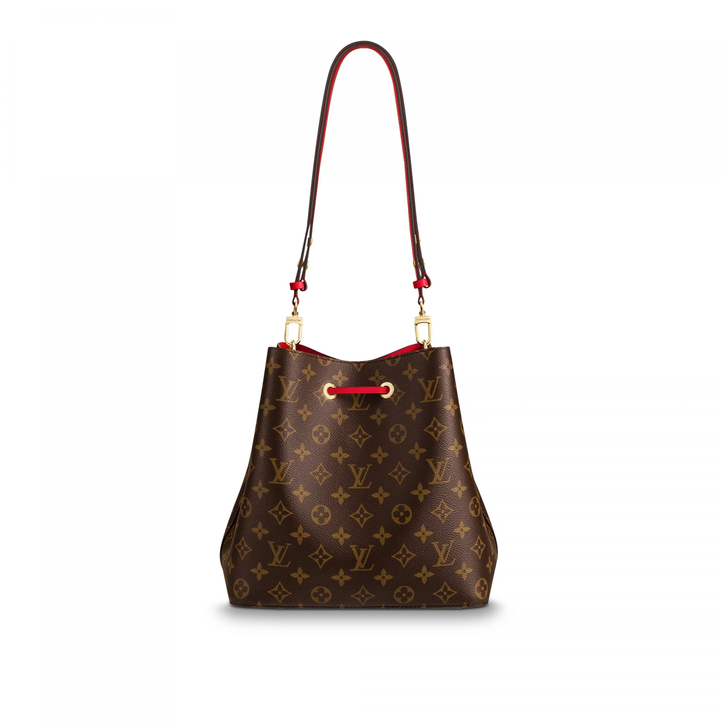 Replica bag Louis Vuitton Coquelicot Red Néonoé M44021