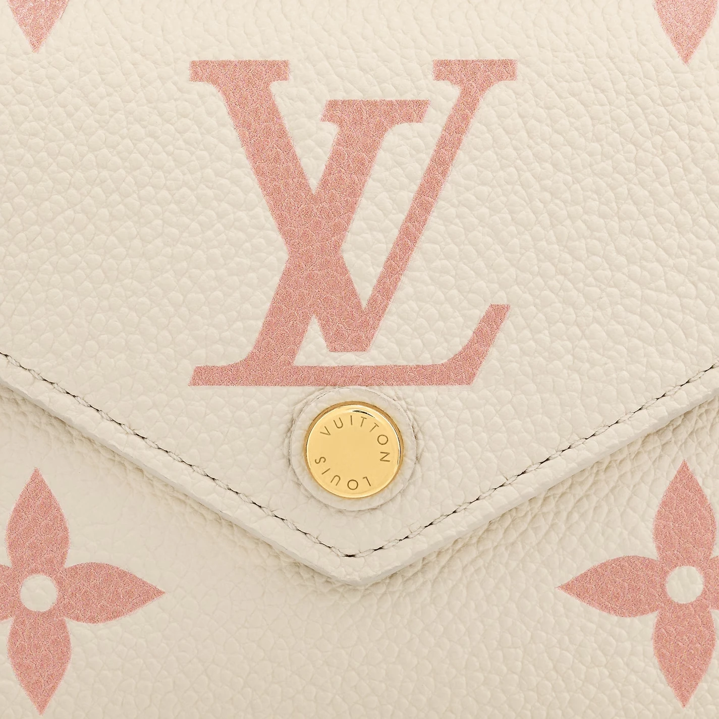 Replica bags Louis Vuitton Crème   Rose Trianon M82062 Victorine Wallet