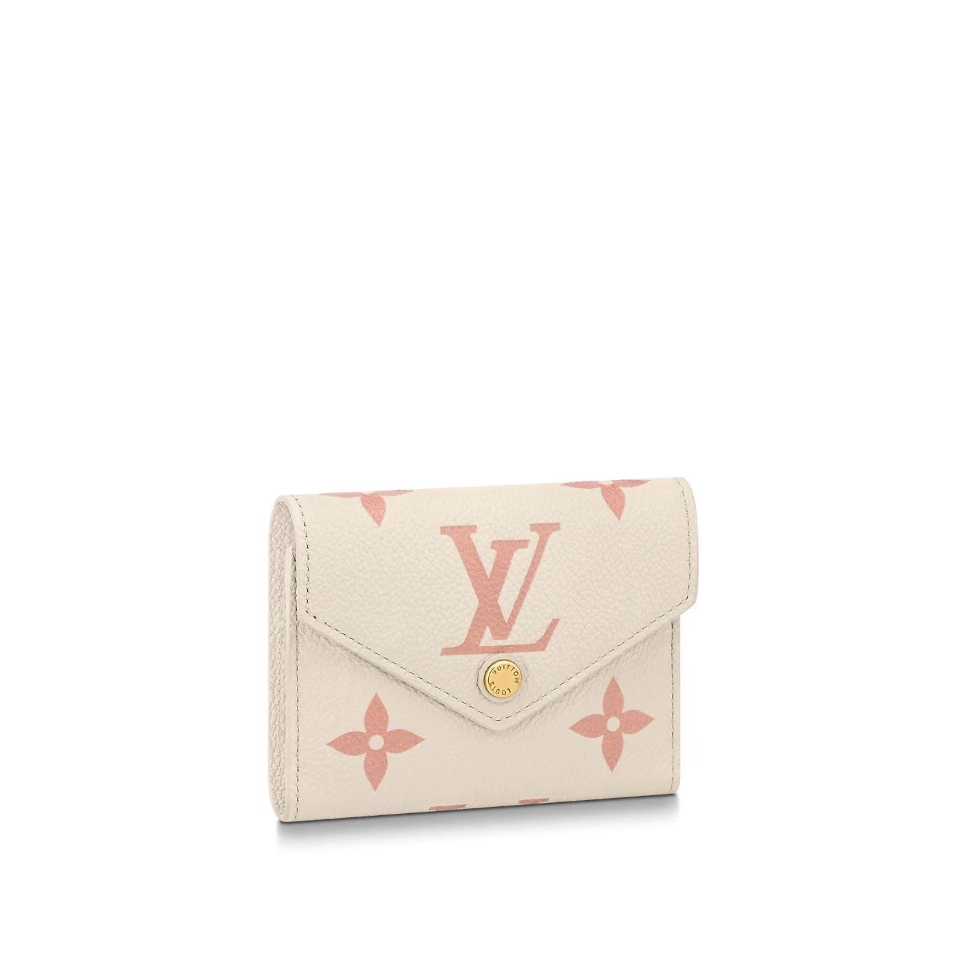 Louis Vuitton Crème   Rose Trianon M82062 Victorine Wallet
