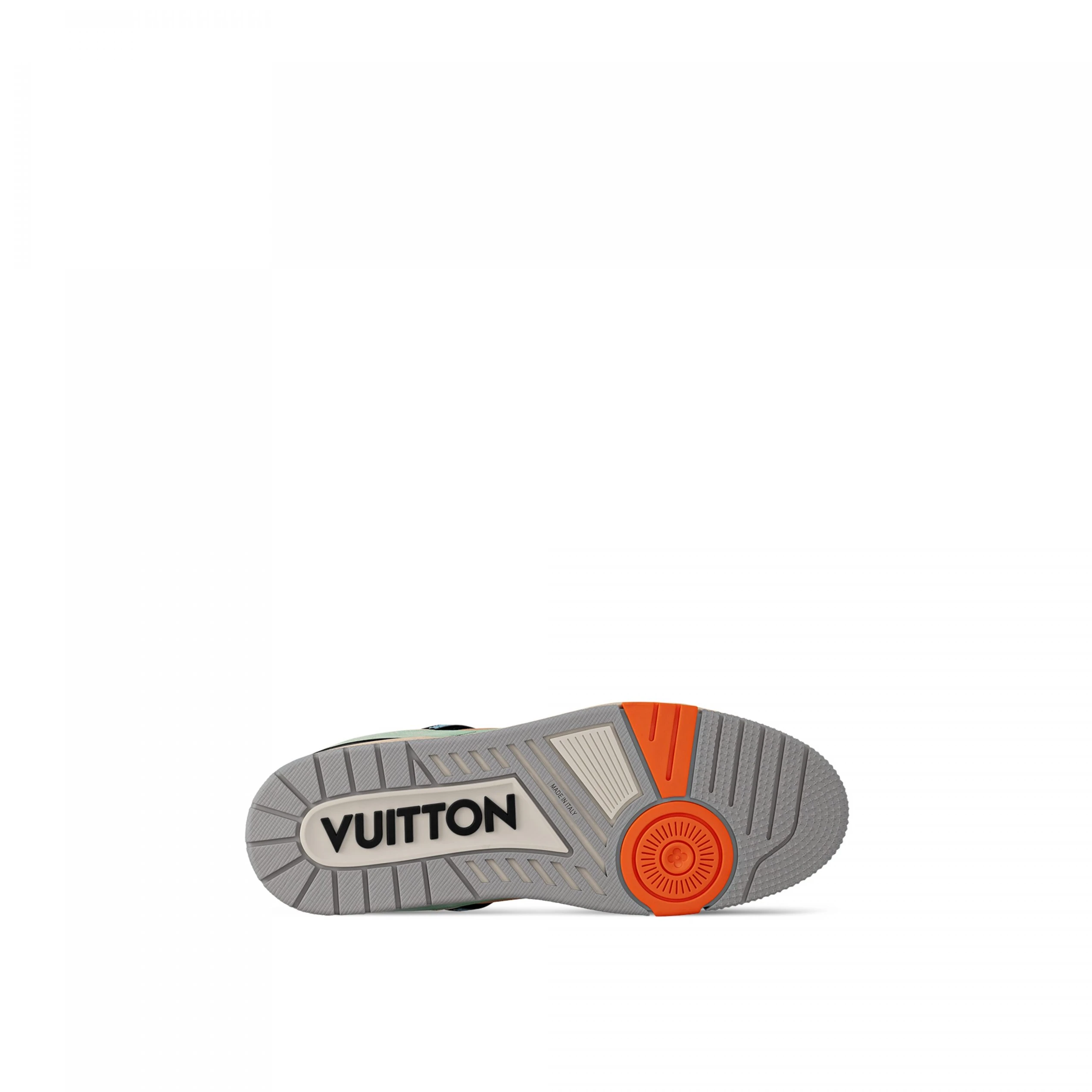 Top lv Louis Vuitton Cult LV Trainer Sneaker Orange 1ACEFX