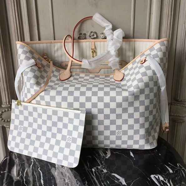Mythick Louis Vuitton Damier Azur Canvas Neverfull GM N41360