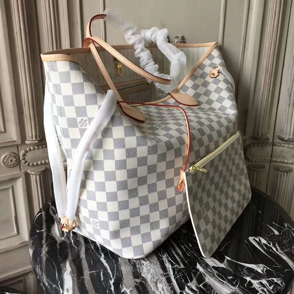 Mythick Louis Vuitton Damier Azur Canvas Neverfull GM N41360