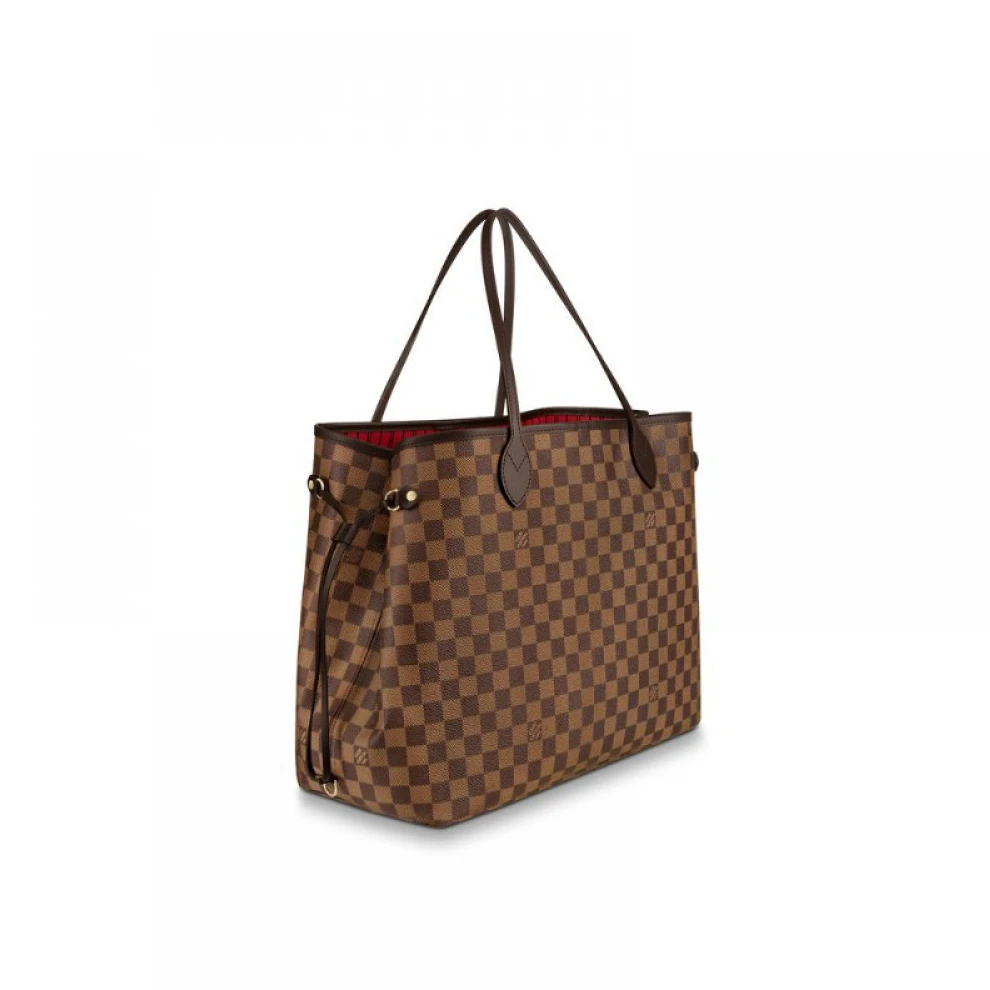Replica bags lv Louis Vuitton Damier Ebene Canvas Neverfull GM N41357