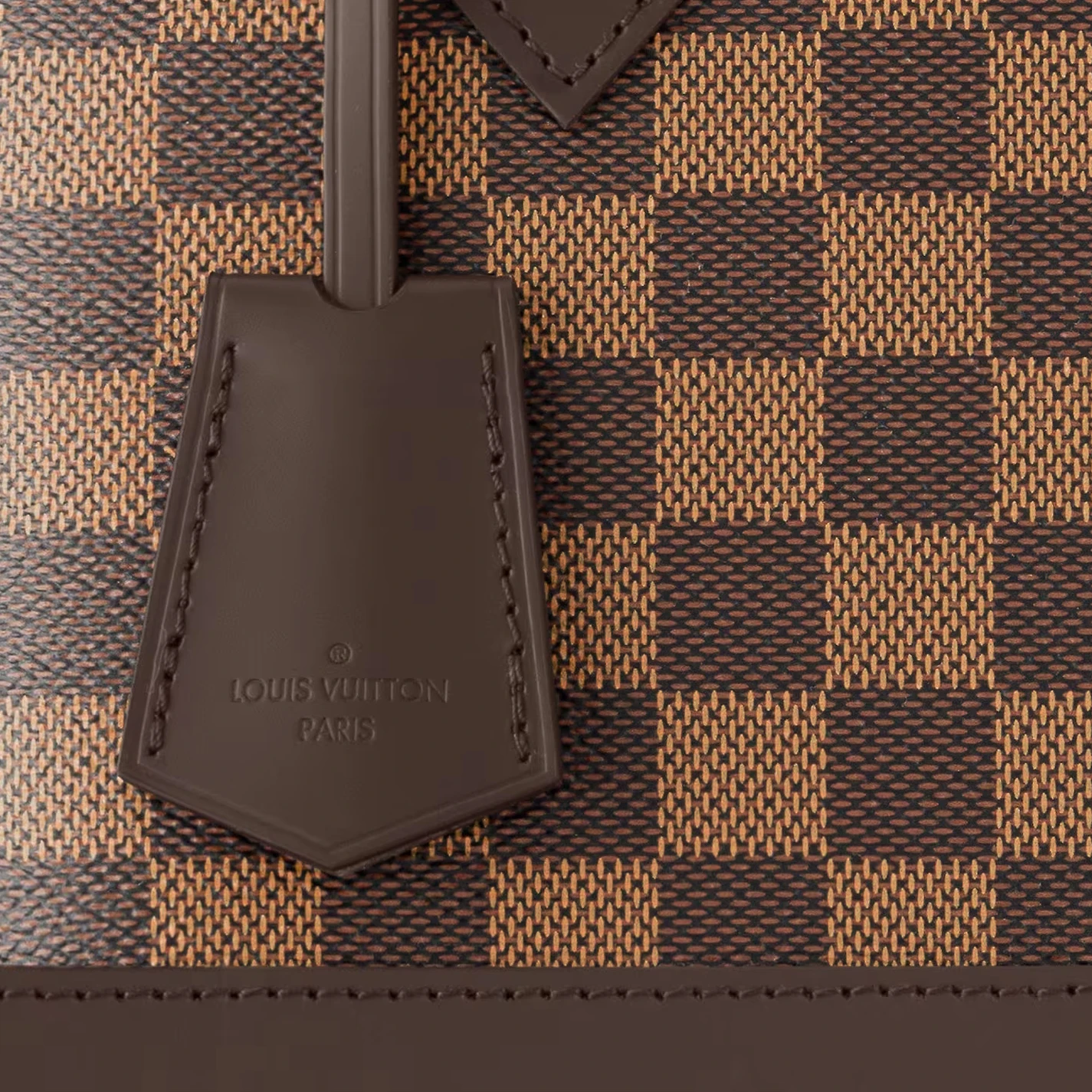 Lv belts replica Louis Vuitton Damier Ebene coated canvas N40447 Braided Alma BB