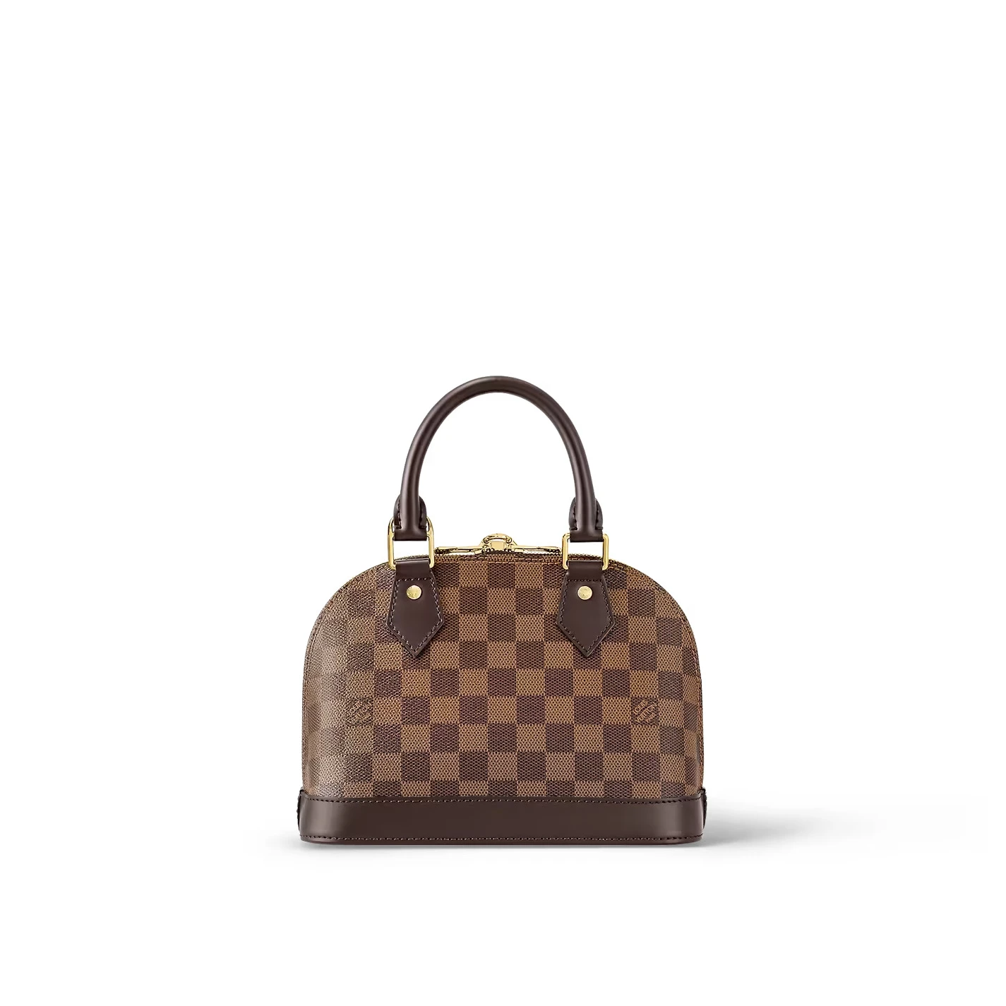Louis vuitton locations Louis Vuitton Damier Ebene coated canvas N41221 Alma BB