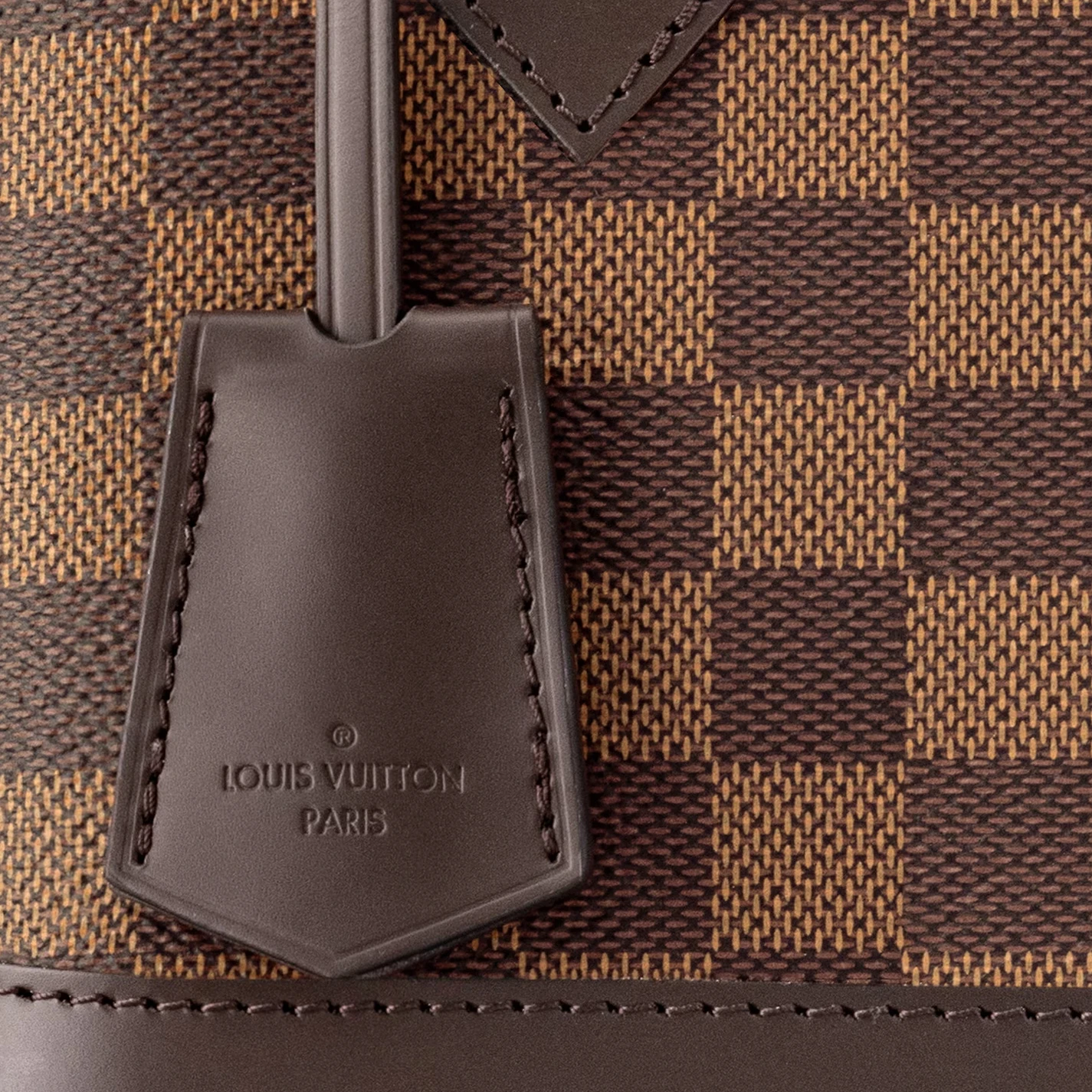 Louis vuitton locations Louis Vuitton Damier Ebene coated canvas N41221 Alma BB