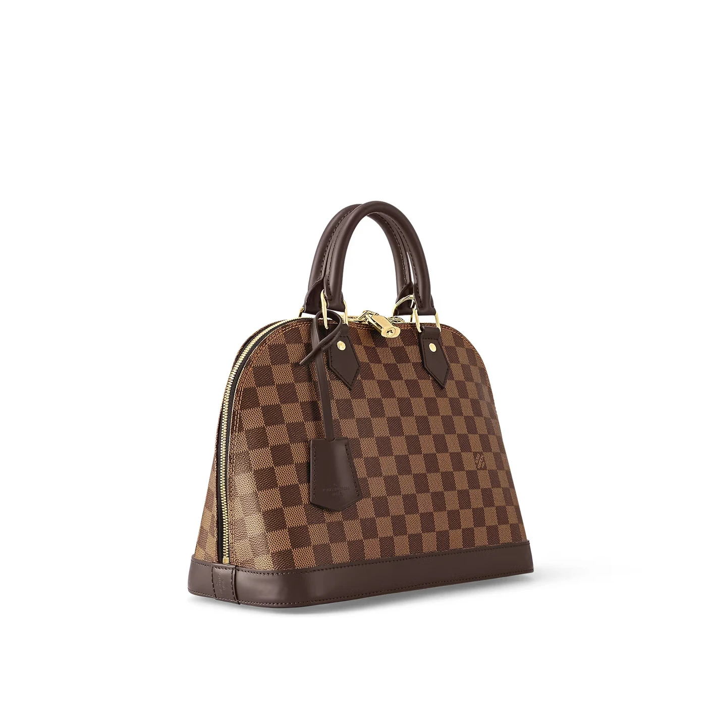 Louis vuitton locations Louis Vuitton Damier Ebene coated canvas N53151 Alma PM