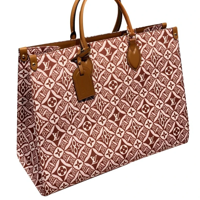 Top lv Louis Vuitton Denim Onthego M57185 GM