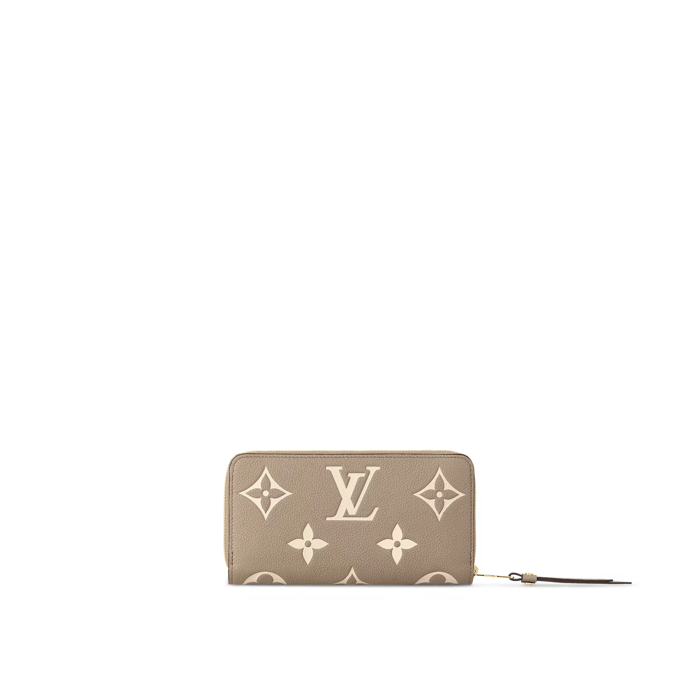 Mythick Louis Vuitton Dove Cream M69794 Zippy Wallet