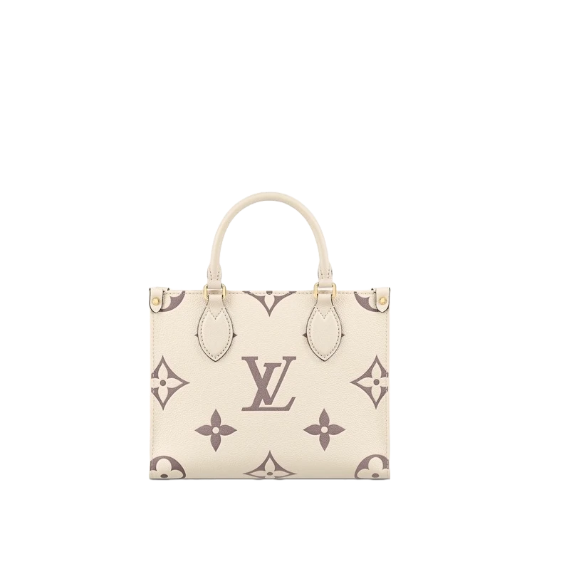 Louis Vuitton Empreinte Monogram Giant Onthego PM M45654 Creme Bois De Rose