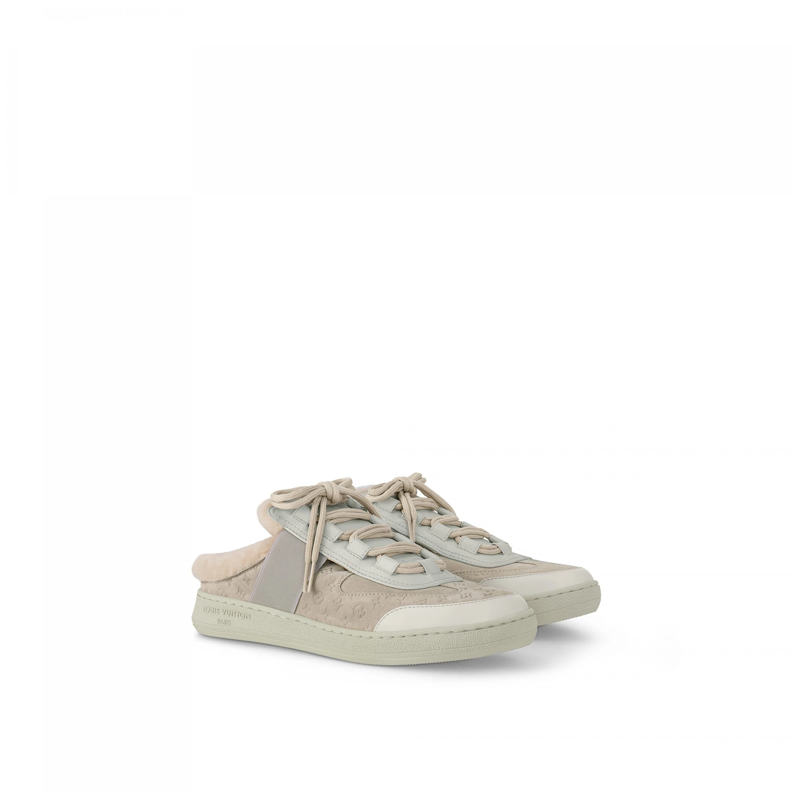 Replica bag Louis Vuitton FLIGHT MODE Lous Open Back Sneaker Light Gray 1ACADJ