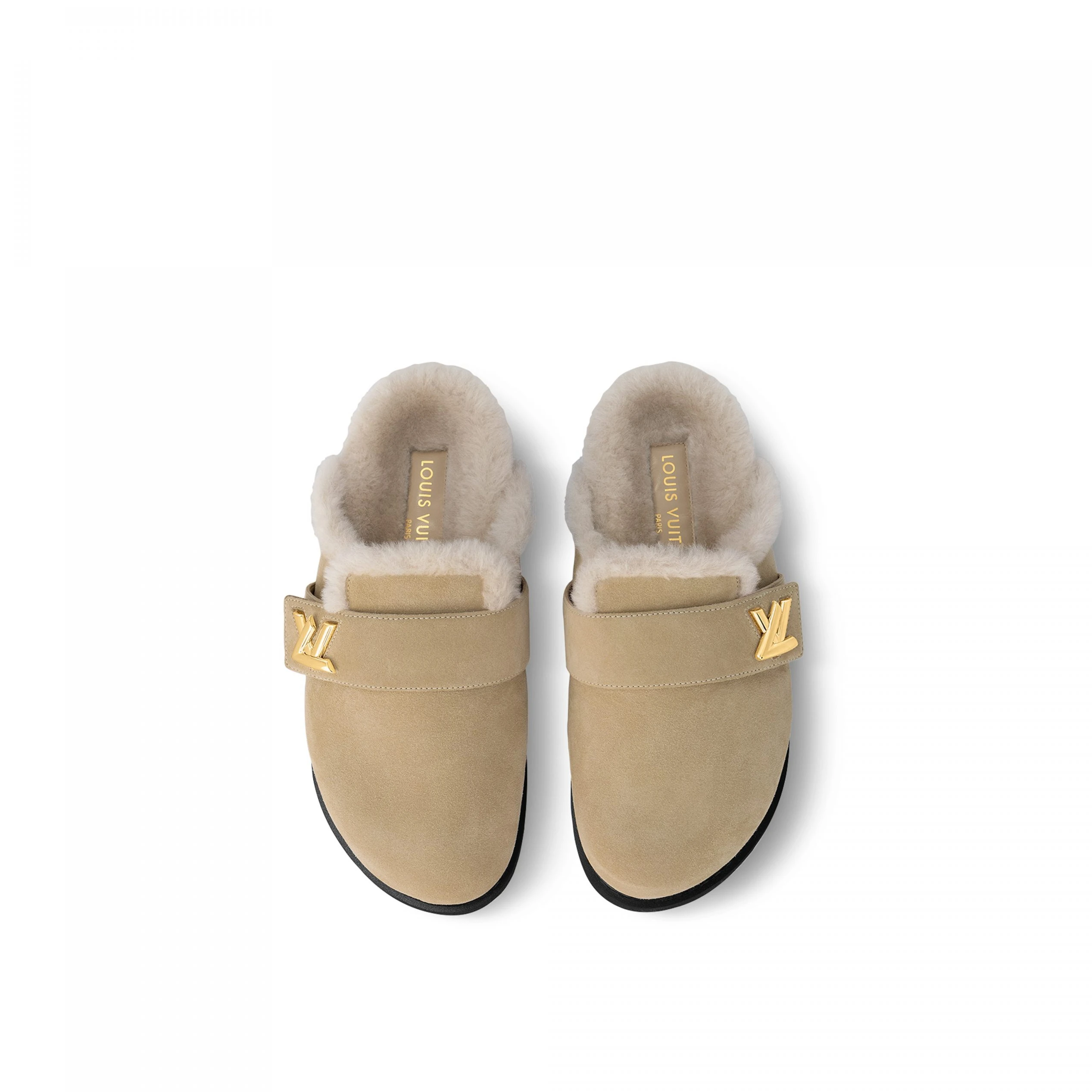 Mythick ru Louis Vuitton Flight Mode LV Cosy Flat Comfort Clog Nude 1AC6Z3