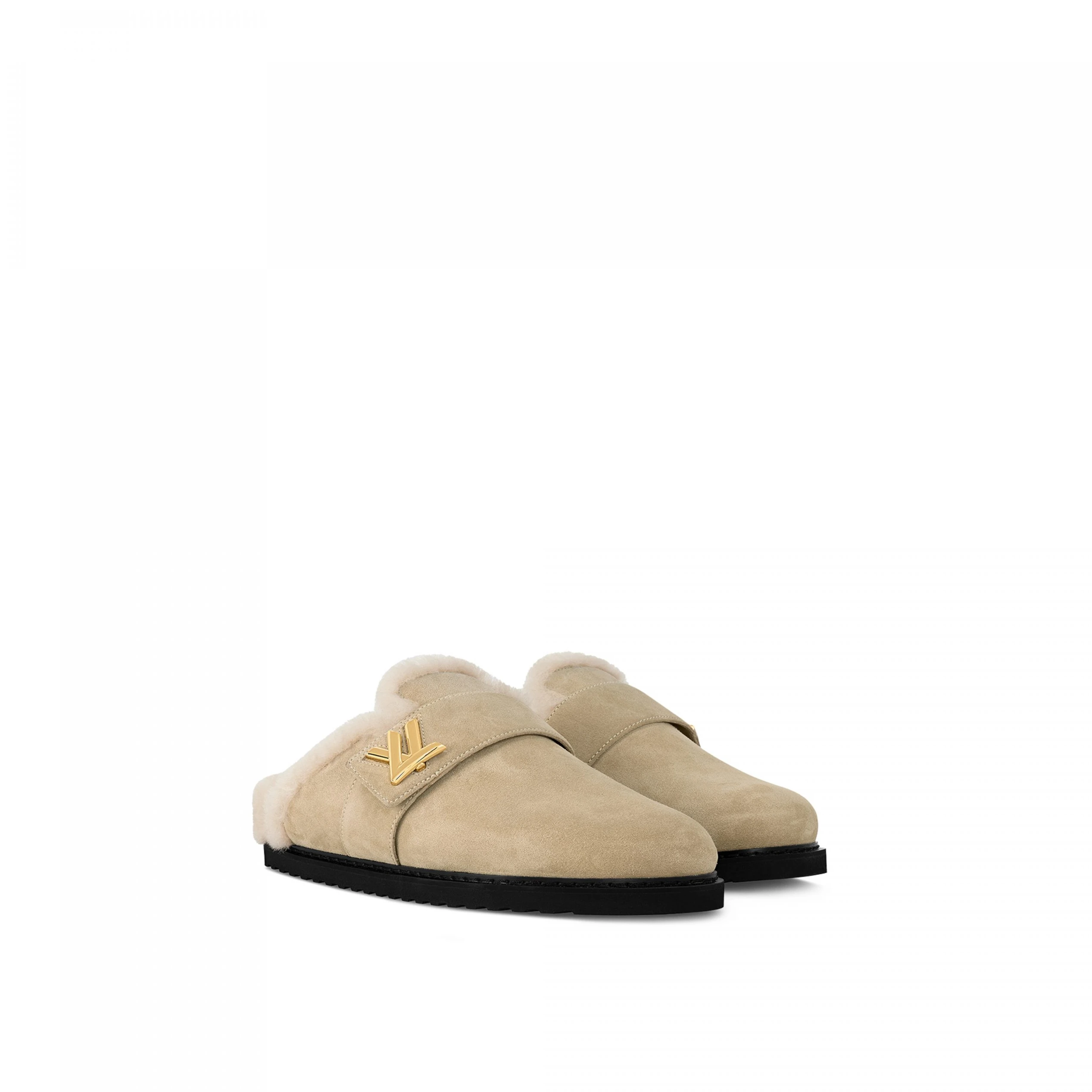 Mythick ru Louis Vuitton Flight Mode LV Cosy Flat Comfort Clog Nude 1AC6Z3