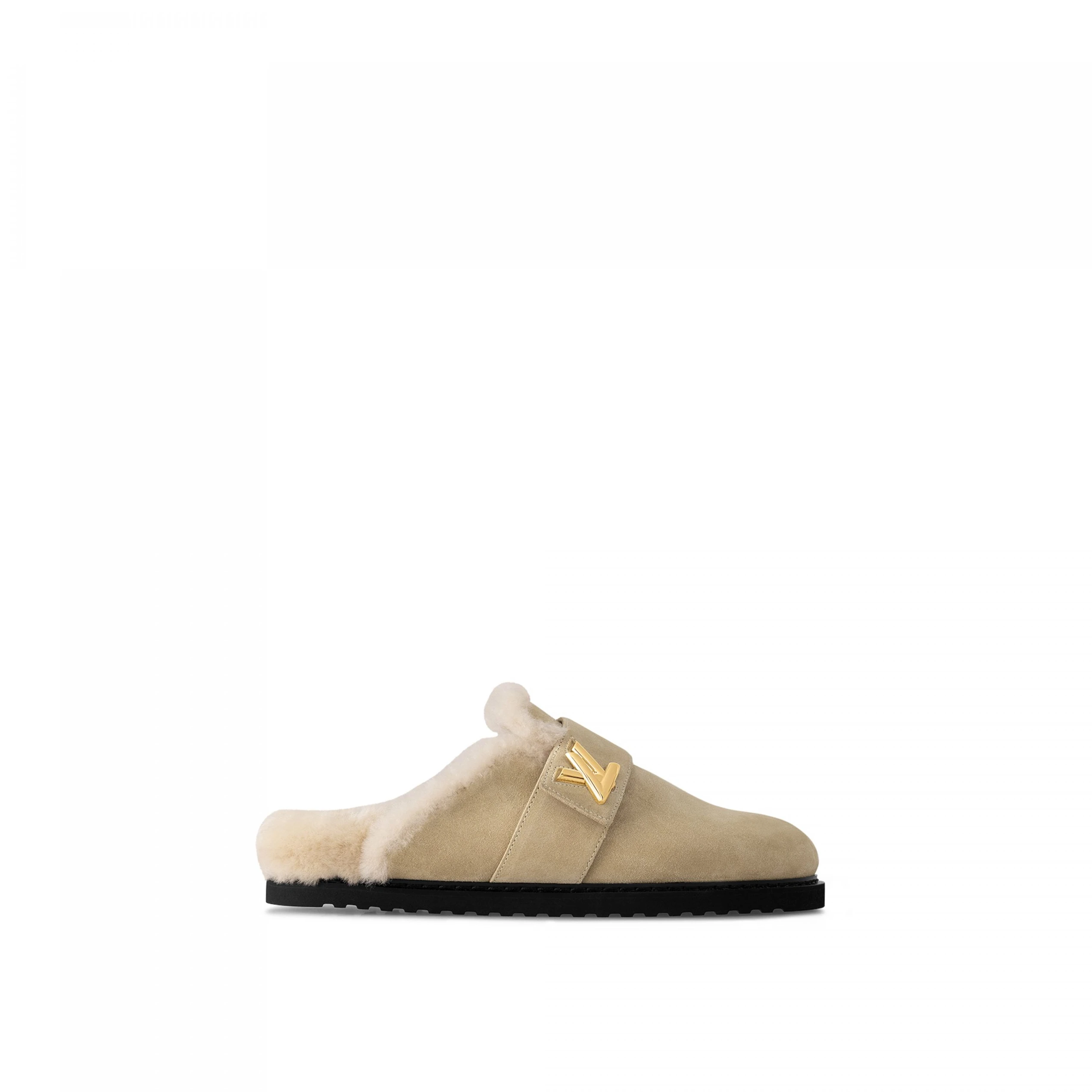 Louis Vuitton Flight Mode LV Cosy Flat Comfort Clog Nude 1AC6Z3
