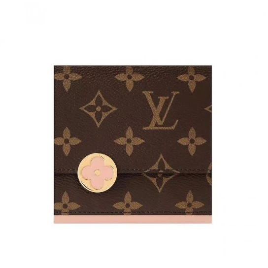 Lv belts replica Louis Vuitton Flore Wallet Pink M67405 Fuchsia M64585