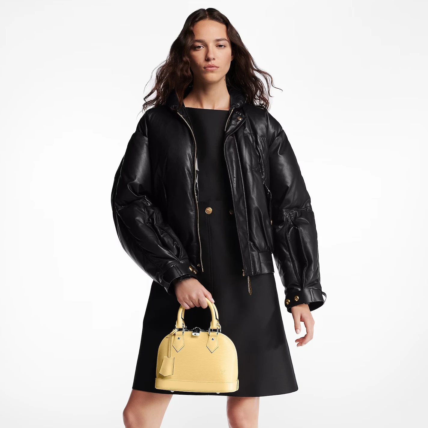 Louis vuitton locations Louis Vuitton Jaune Plume Yellow M22213 Alma BB
