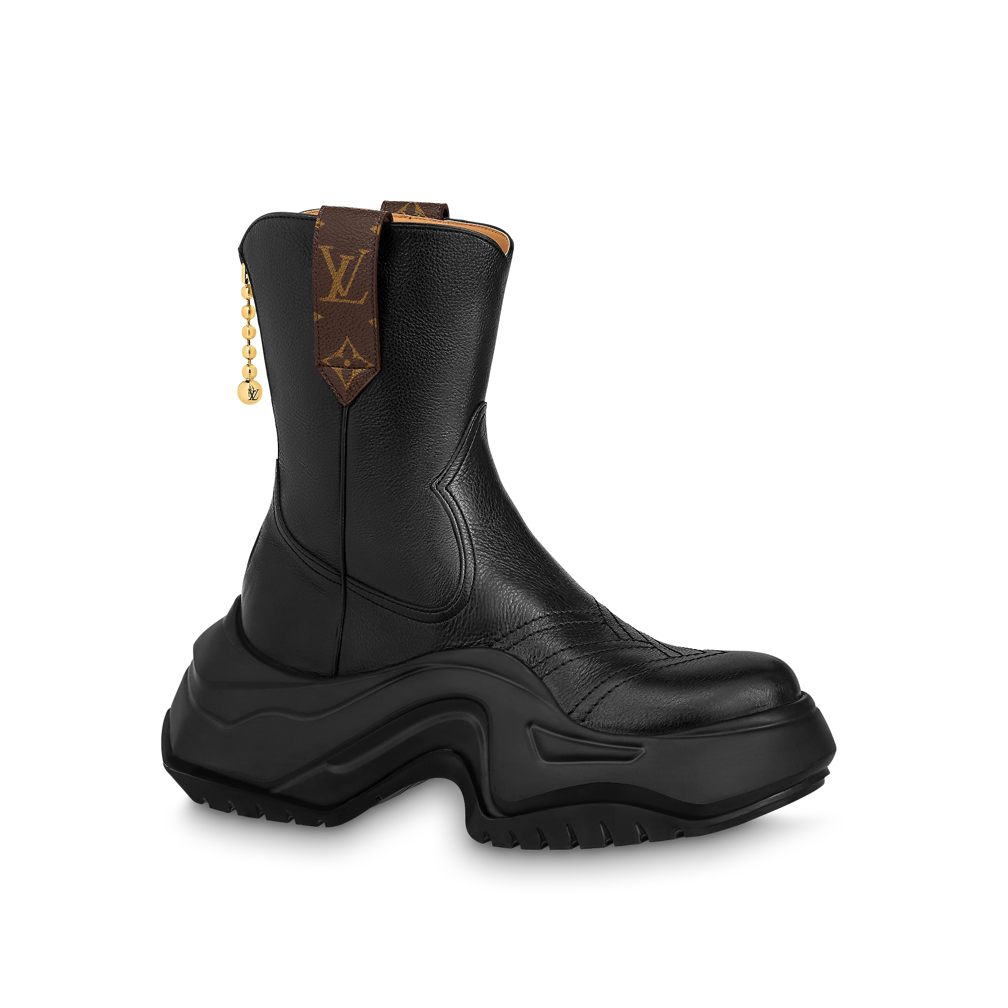 Louis Vuitton LV Archlight 2.0 Platform Ankle Boot Black 1ABHT6