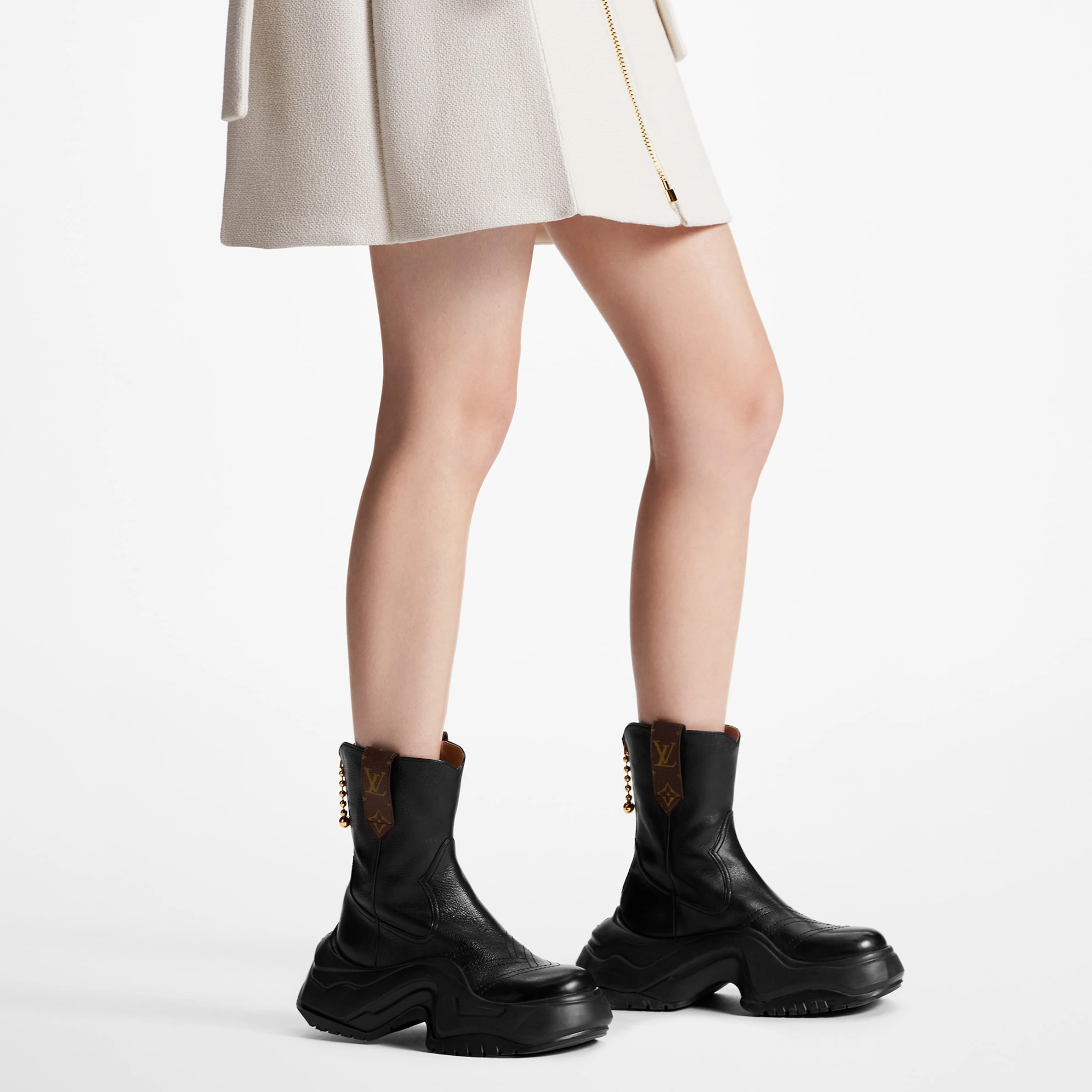 Lv belts replica Louis Vuitton LV Archlight 2.0 Platform Ankle Boot Black 1ABHT6