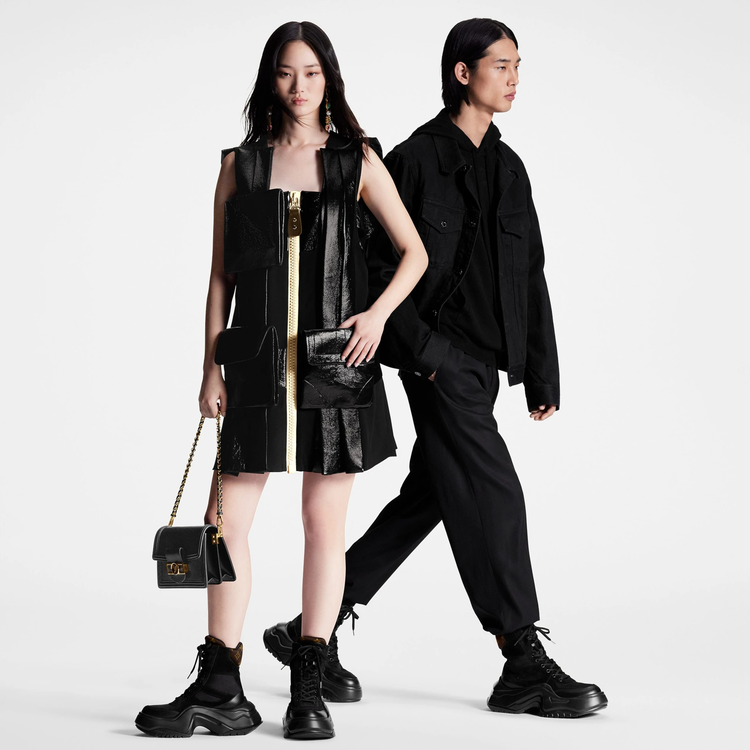 Replica bag Louis Vuitton LV Archlight 2.0 Platform Ankle Boot Black 1ABI15