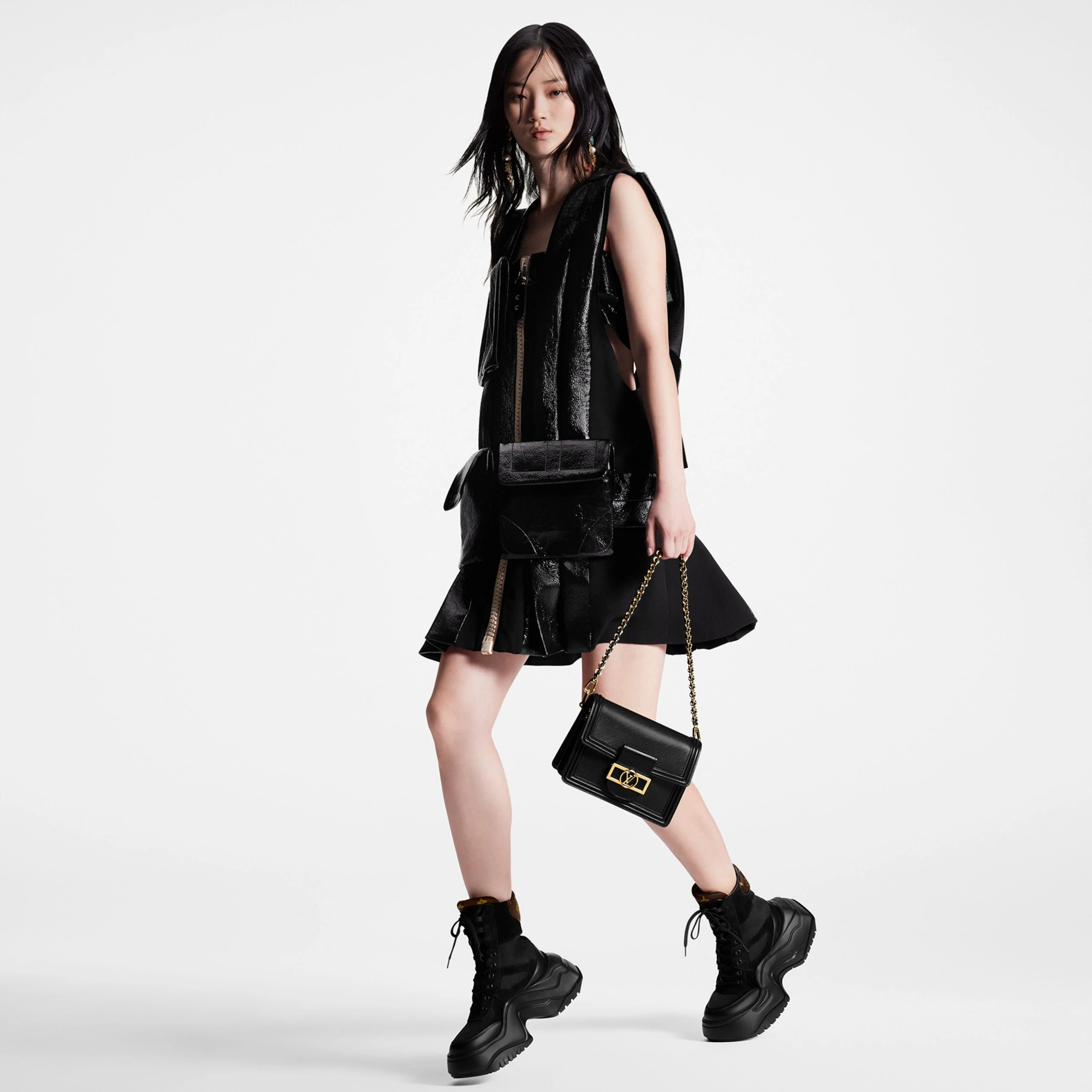 Replica bag Louis Vuitton LV Archlight 2.0 Platform Ankle Boot Black 1ABI15