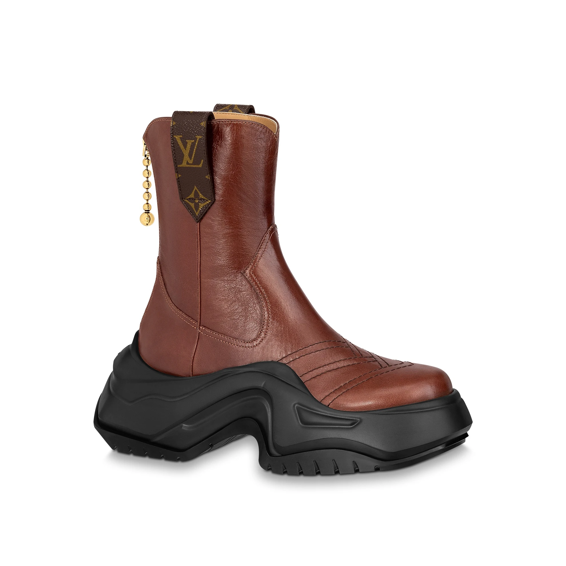Louis Vuitton LV Archlight 2.0 Platform Ankle Boot Brown 1ABHSQ