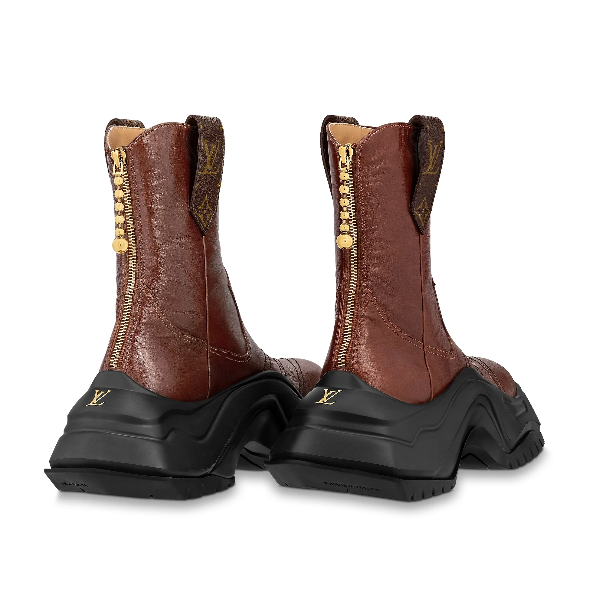 Lv belts replica Louis Vuitton LV Archlight 2.0 Platform Ankle Boot Brown 1ABHSQ