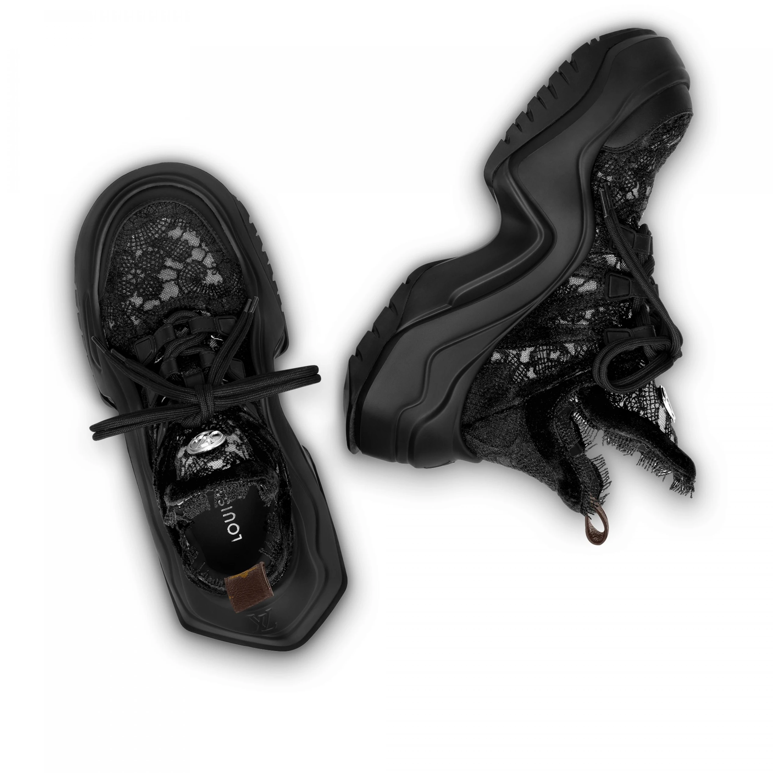 Mythick ru Louis Vuitton LV Archlight 2.0 Platform Sneaker Black 1ABI3U