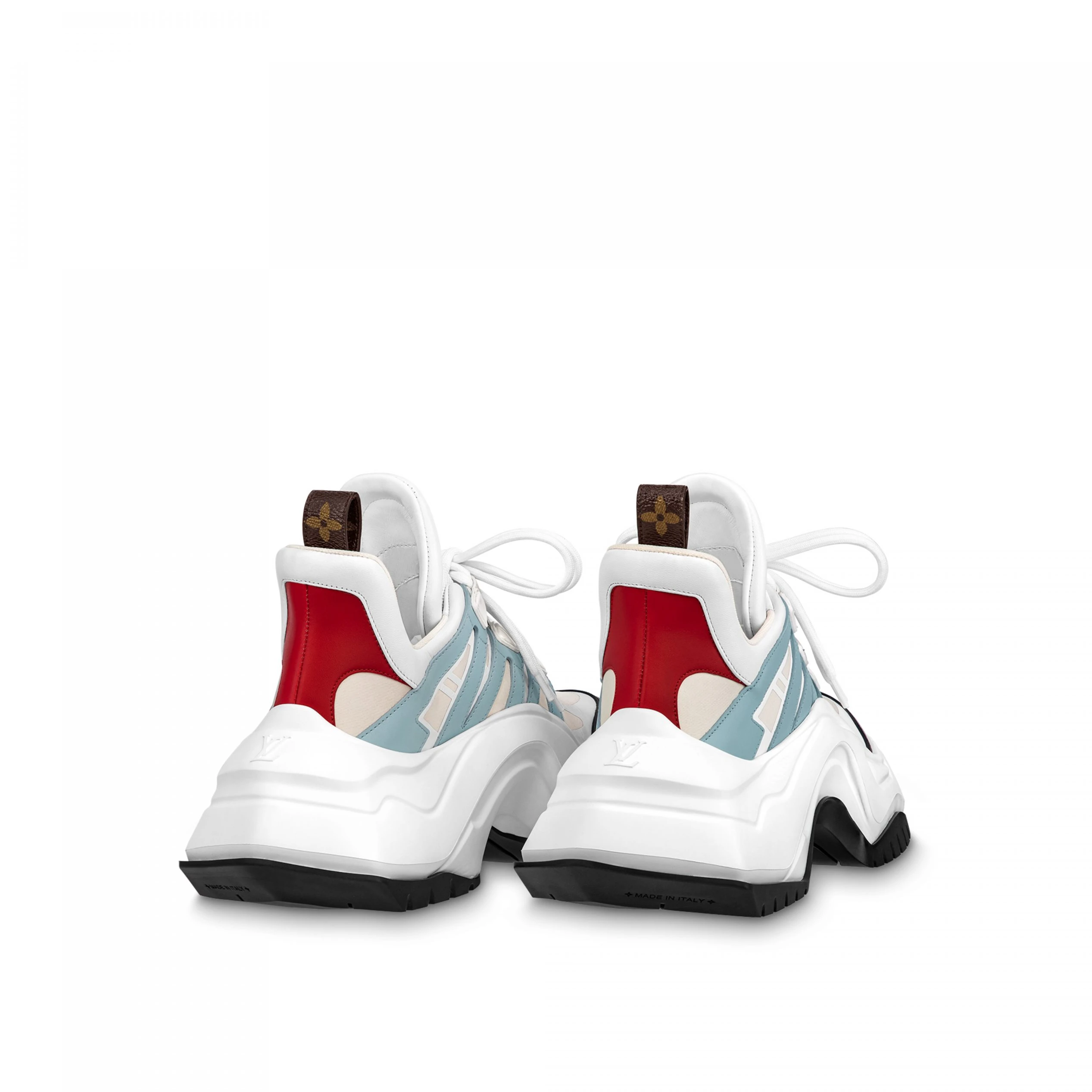 Lv belts replica Louis Vuitton LV Archlight 2.0 Platform Sneaker Blue Gray 1ABIHW